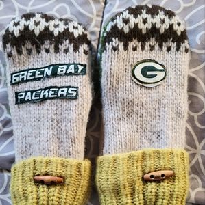 Green Bay Packer Mittens